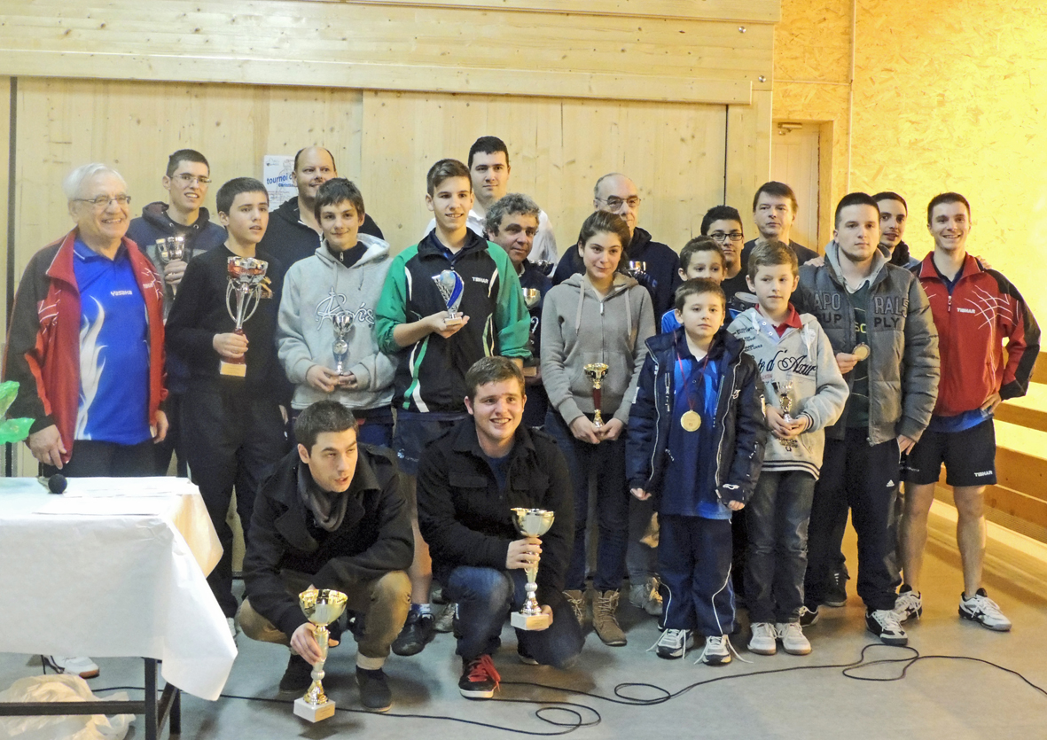 les laureats du tournoi 2013